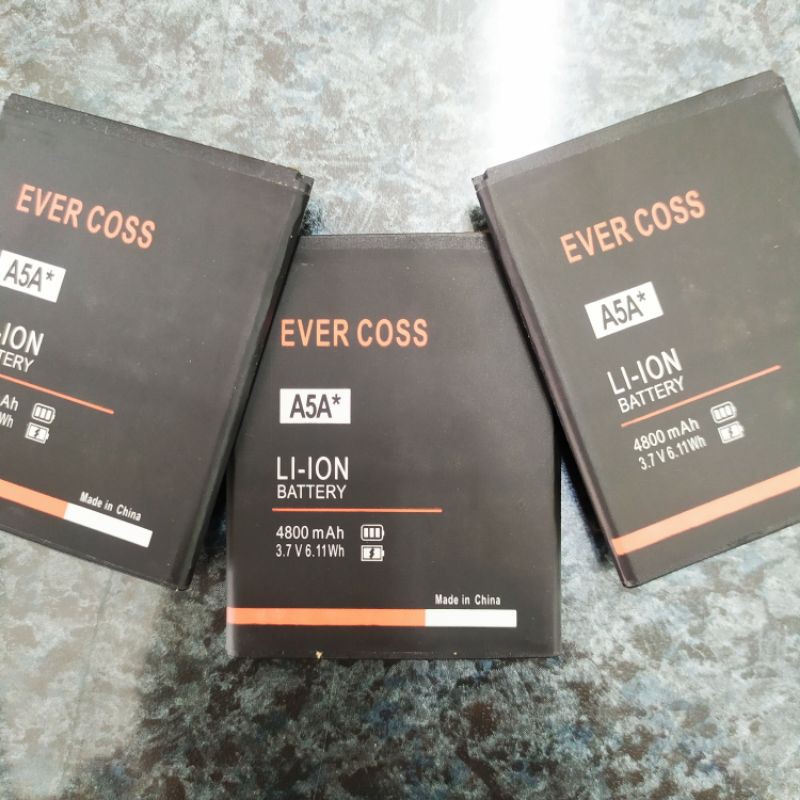 Battery Baterai Evercoss A5A