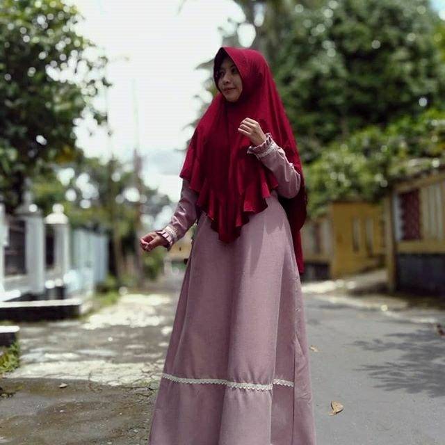 Gamis katun madina