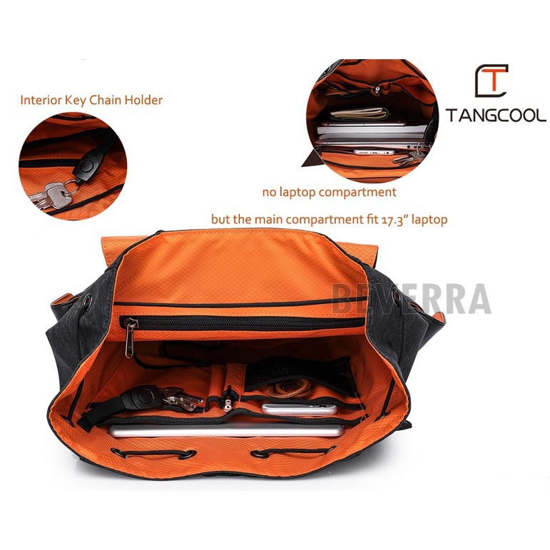 Tas Ransel Tangcool Original 100% TC709 waterproof backpack usb smartbag