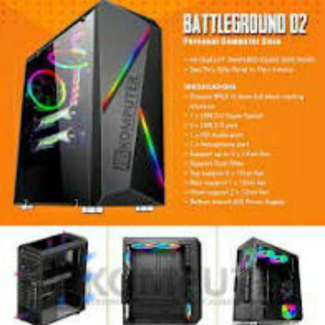 PC GAMING Intel Core i5 3470 Ram 16GB SSD HDD 1TB VGA GT 1030 2gb