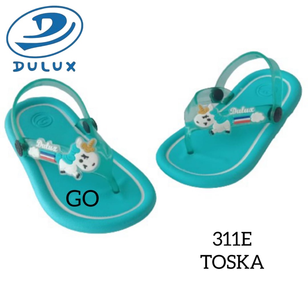 sogo DULUX 311E UNC Sandal Jepit Perempuan Unicorn Sandal Jepit Balita Anak Cewek Tali Belakang