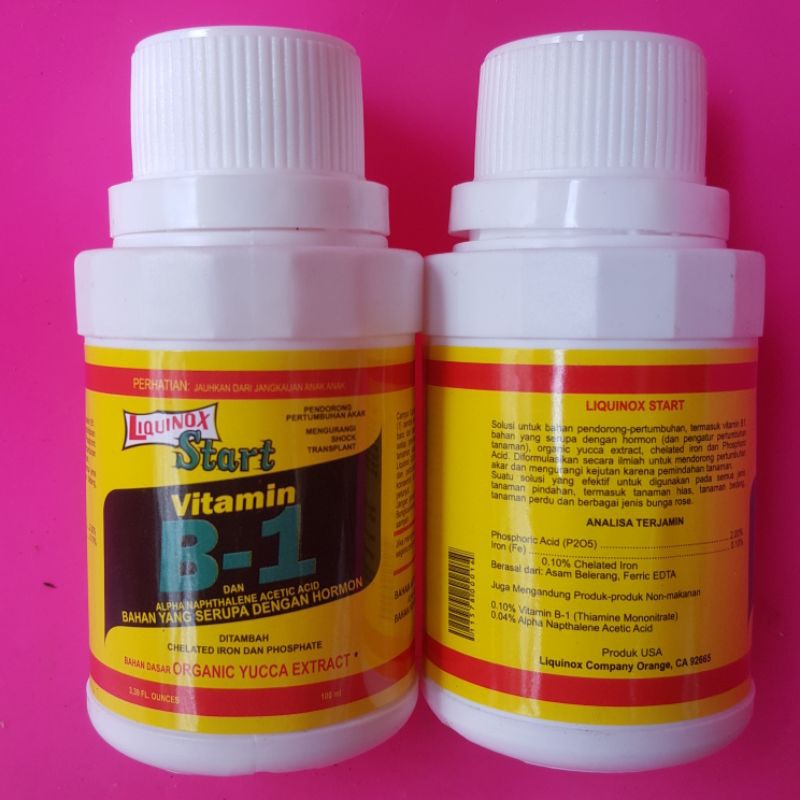 Jual Penyubur Tanaman Vitamin B1 100ml | Shopee Indonesia