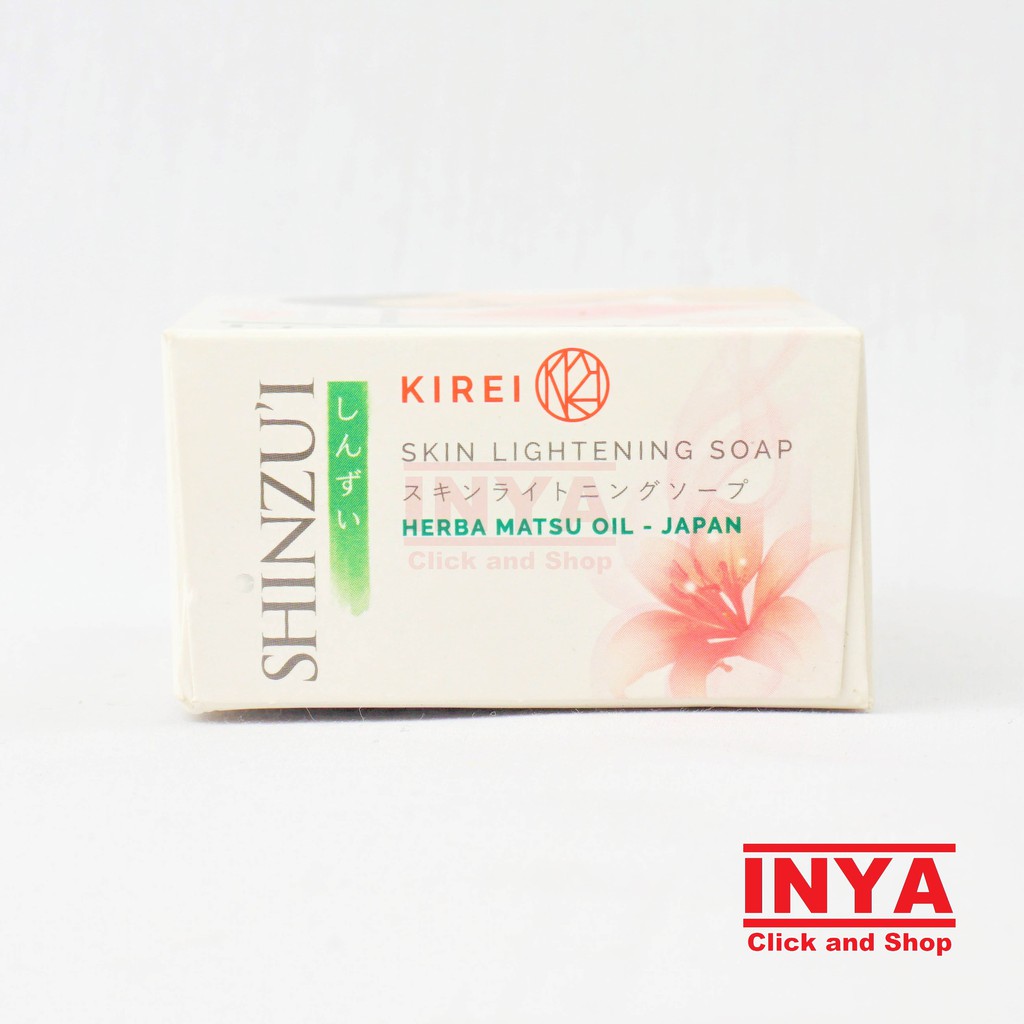 SHINZUI KIREI SKIN LIGHTENING SOAP BAR 85gr - Sabun Batang