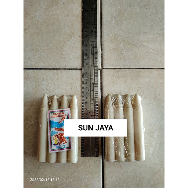 Lilin Putih Cap Naga Terbang 2