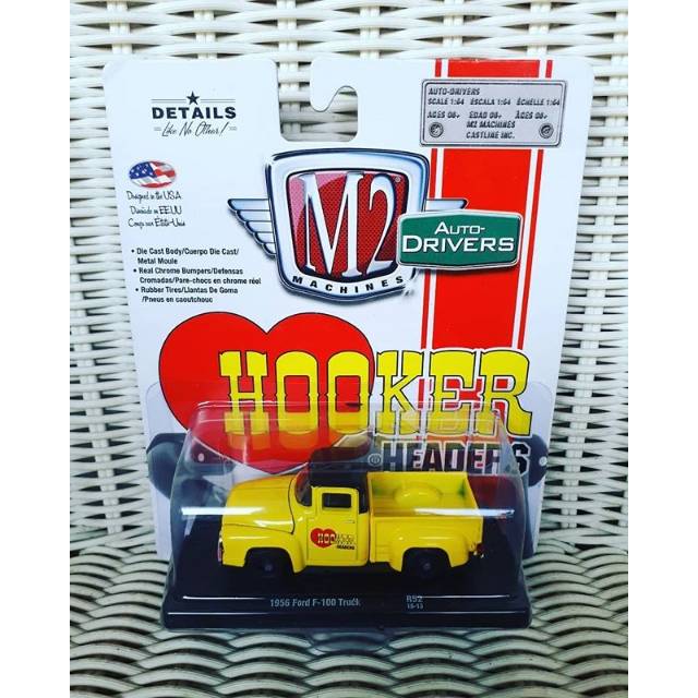M2 1956 Ford F100 Truck diecast m2 machines auto drivers truck hooker ban karet murah