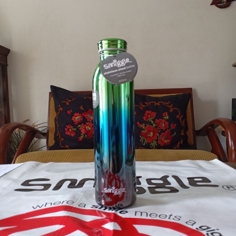 Smiggle bottle Slimline Glitter original