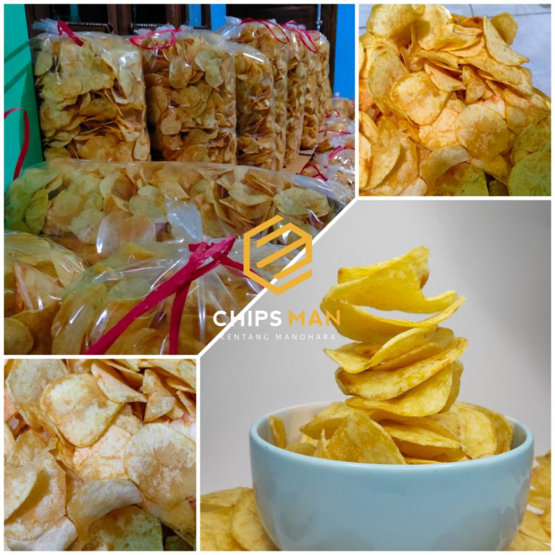 

keripik kentang Manohara best seller