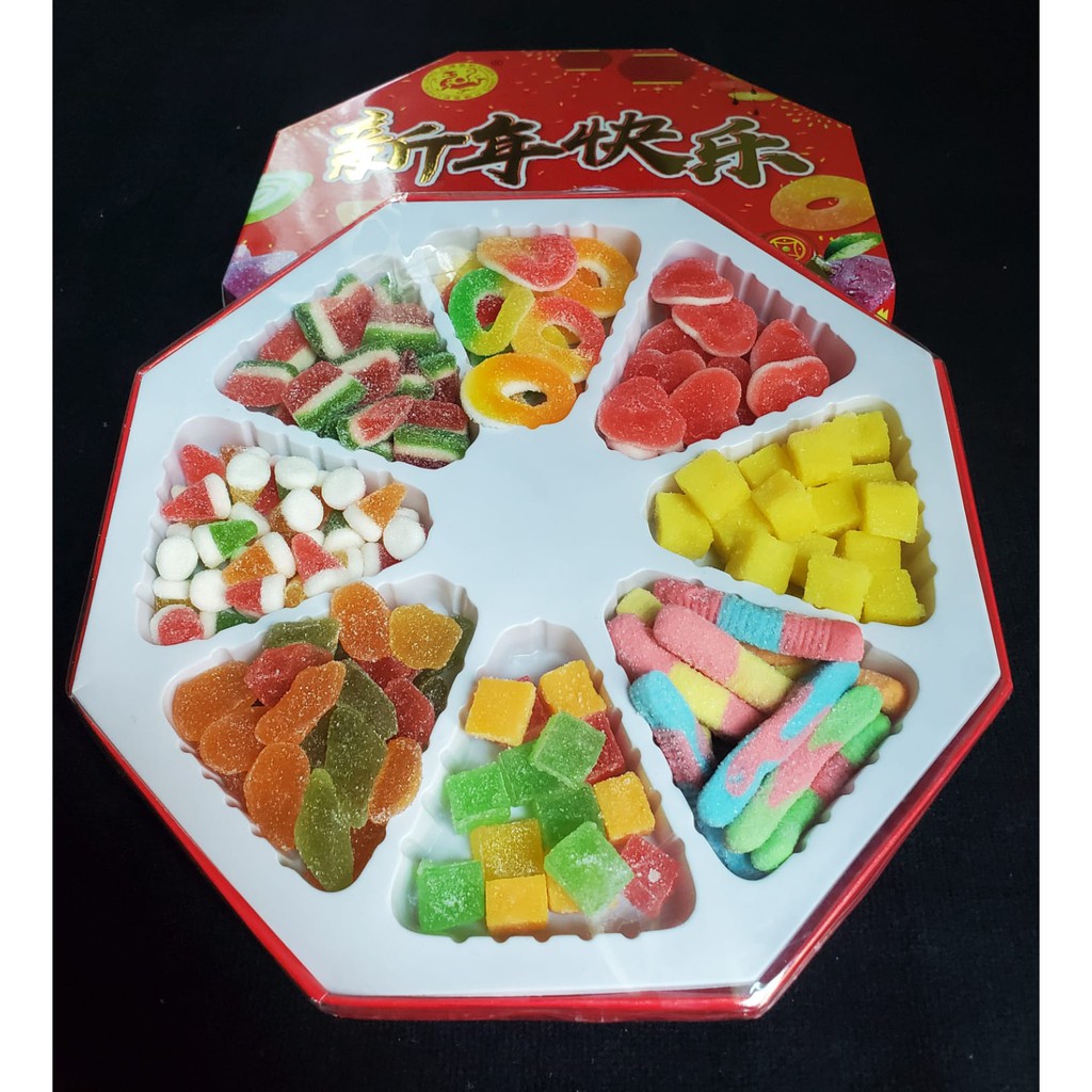 Manisan Imlek Buah Jelly 8 Rasa / Cemilan Jelly Imlek / Manisan Imlek