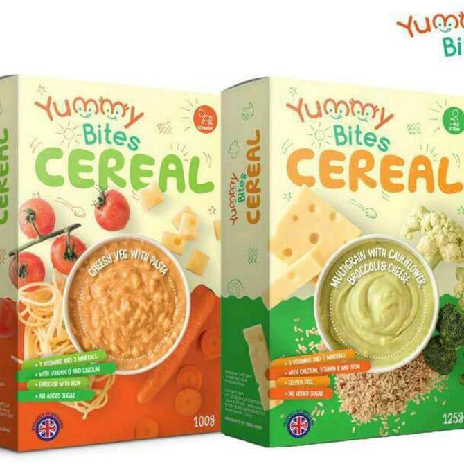 Yummy Bites Cereal Halal Organic Bubur Makanan Bayi