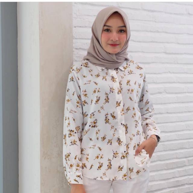 KANAYA BLOUSE / KEMEJA MOTIF / BLOUSE MONALISA