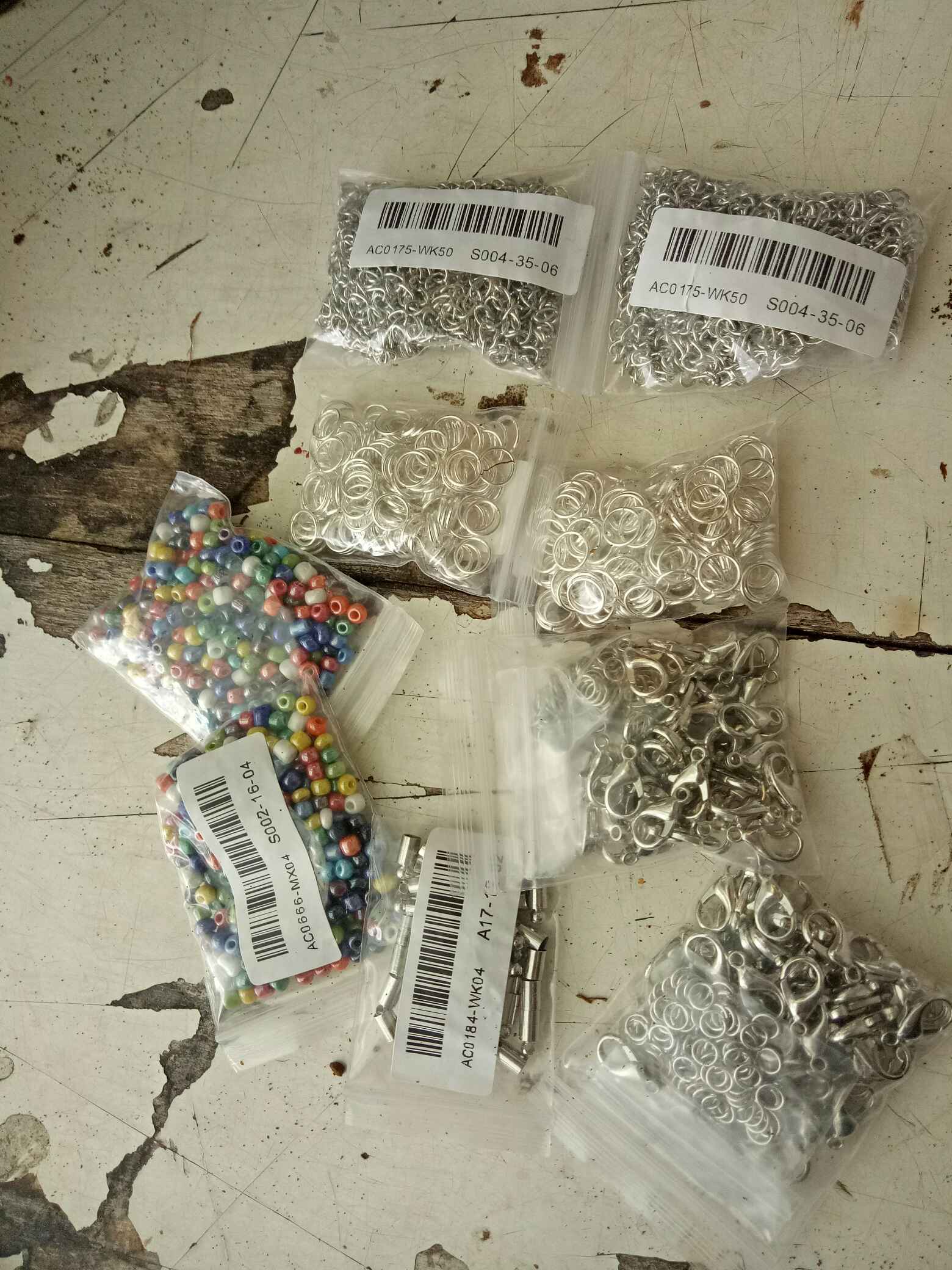 50 Pcs / Lot Penutup Ujung Tali Rumbai Bahan Kulit Ukuran 3 4 5 6 7 8 9 10mm Untuk Membuat Perhiasan