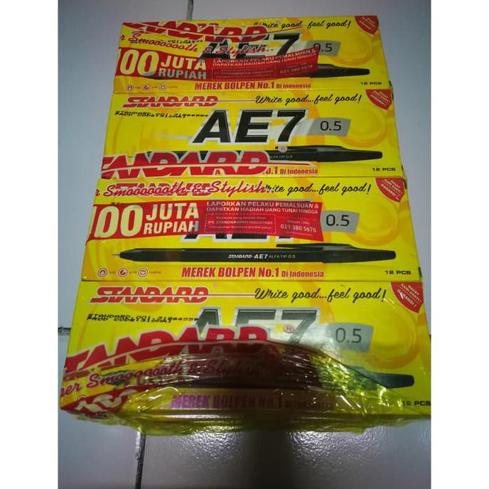 

PEN PULPEN STANDARD AE7 / AE-7 - Hitam