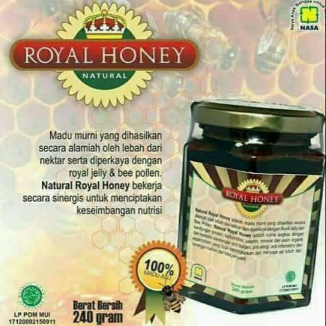 

NATURAL ROYAL HONEY MADU HERBAL