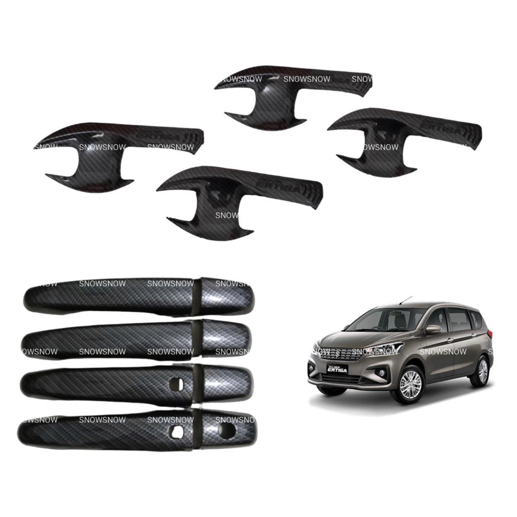 Paket Outer Handle Cover All New Ertiga 2018 2021 2022 UP Carbon