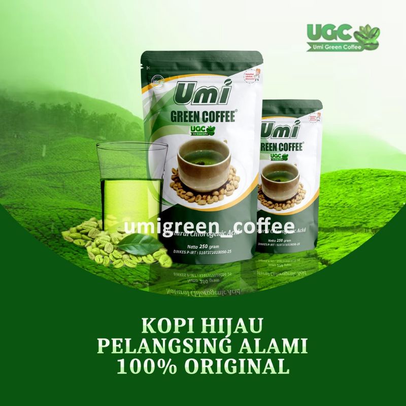 

UGC Umi Green Coffee 100%ORI 250gr Ready stock