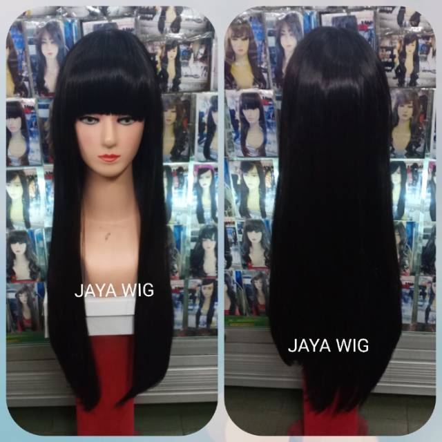 WIG LURUS PANJANG PONI DEPAN