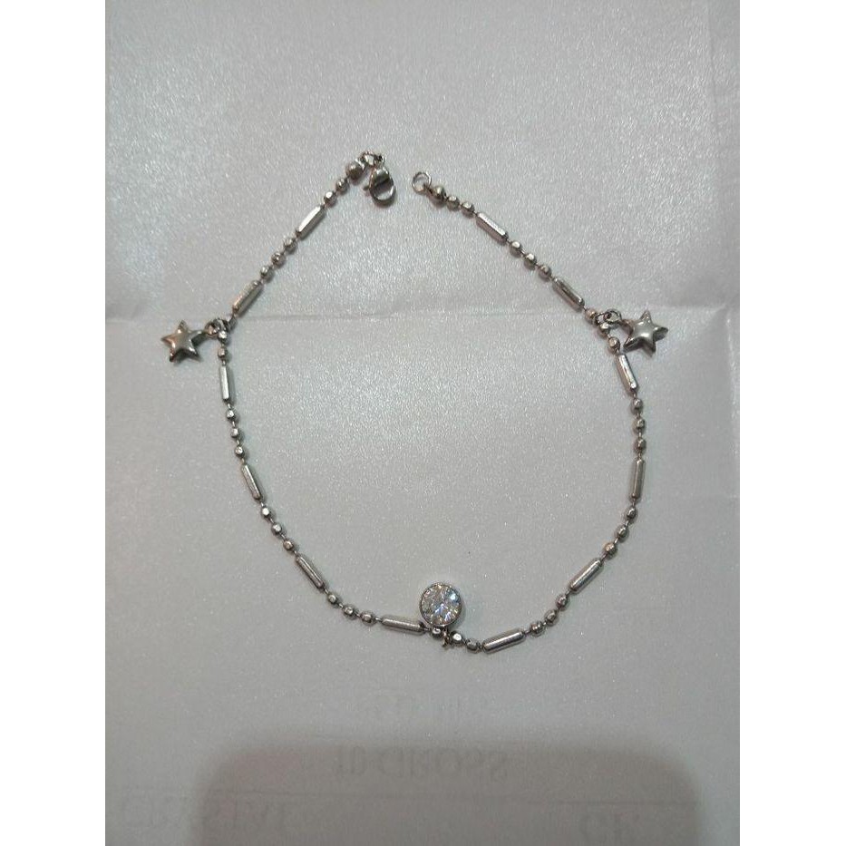 GELANG KAKI TITANIUM ANTI KARAT DAN TIDAK LUNTUR