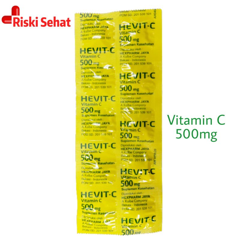 HEVIT C VITAMIN C 500 mg