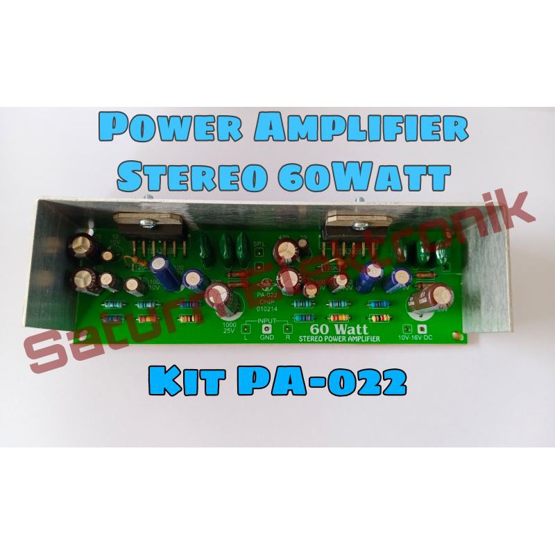 Kit Power Ampilier Stereo PA-022