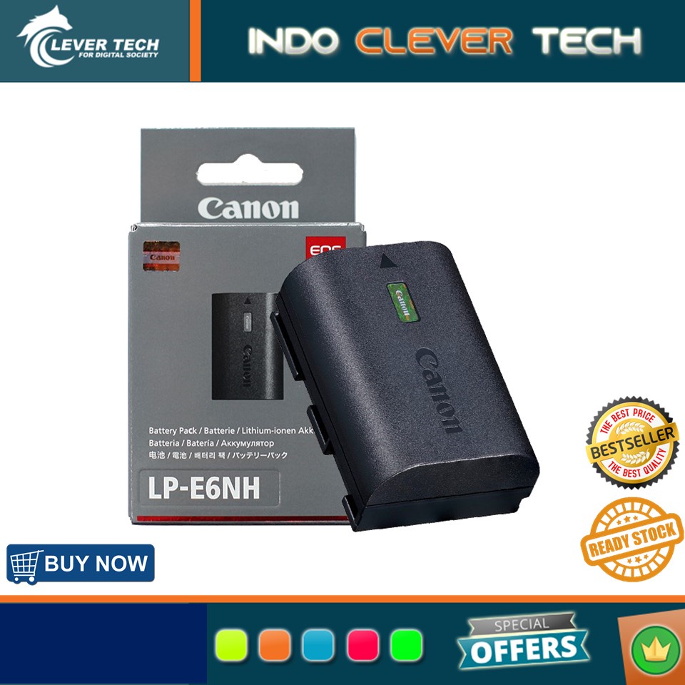 Baterai Canon LP-E6NH Original - FOR EOS 5D,6D,7D,70D