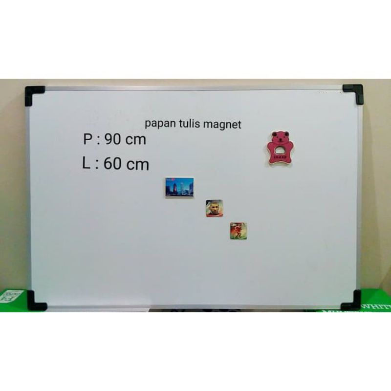 Papan tulis whiteboard magnet 60x90
