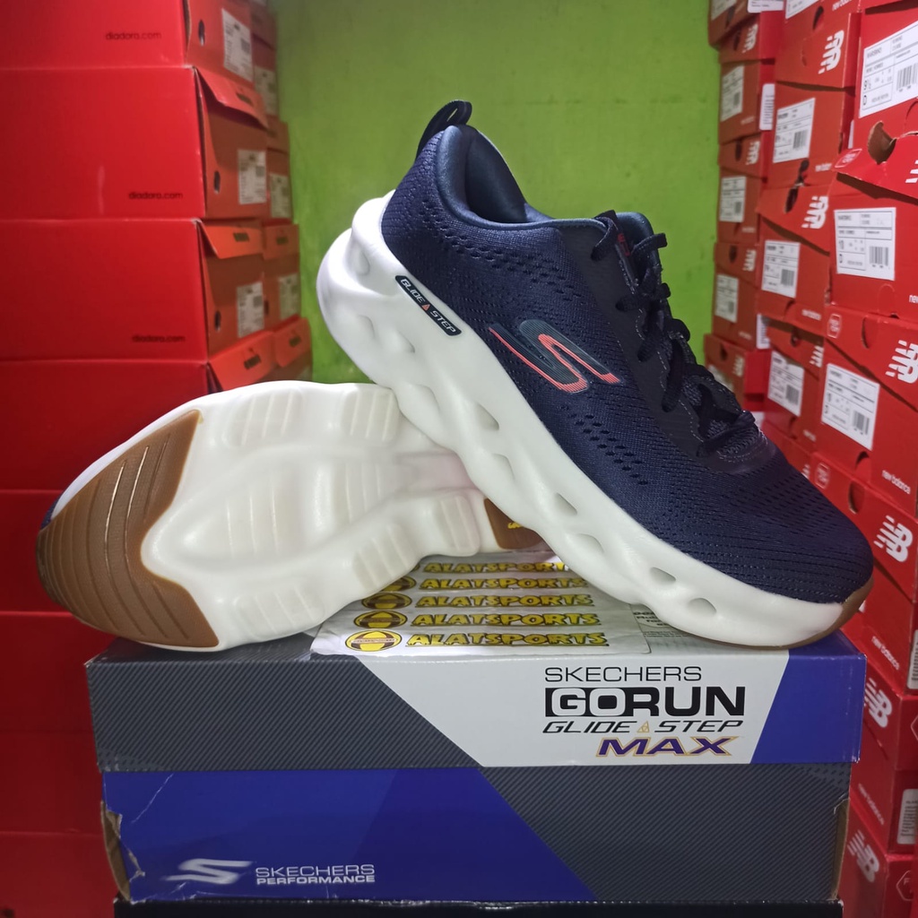 Skechers Go Run Glide Sepatu Sneaker Running Pria ORIGINAL