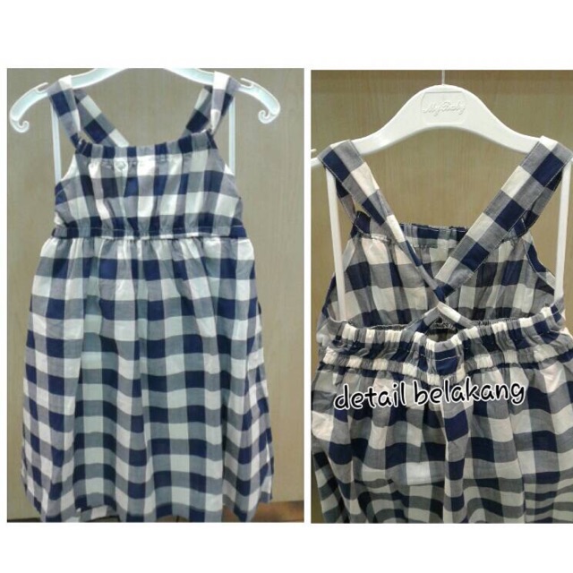 Dress Gymboree Kotak2 Anak Perempuan / Dress Anak Impor / Dress Gymboree