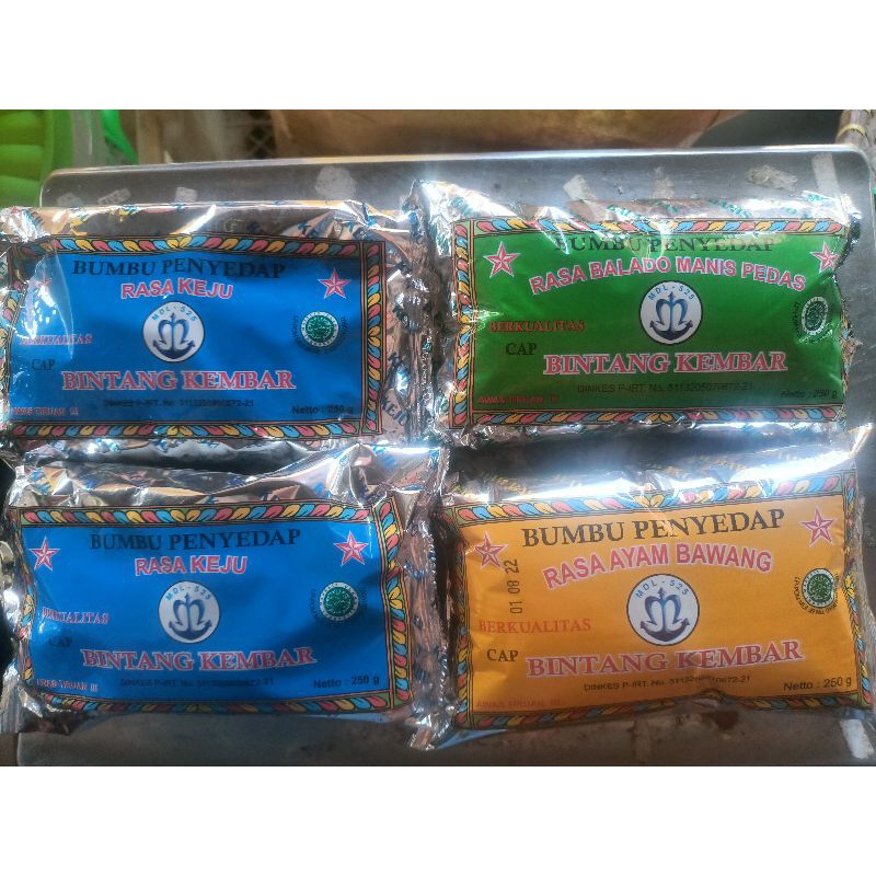 

bumbu seblak/bumbu snack/bumbu kentang goreng cap bintang kembar