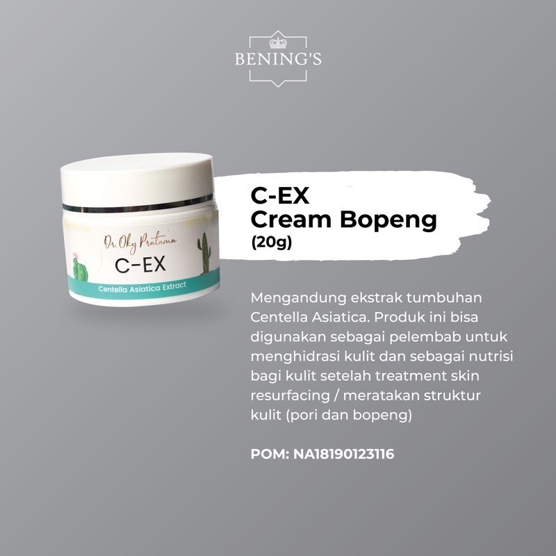 Cream Bopeng by dr. Oky Pratama / Benings Clinic / Benings Skincare