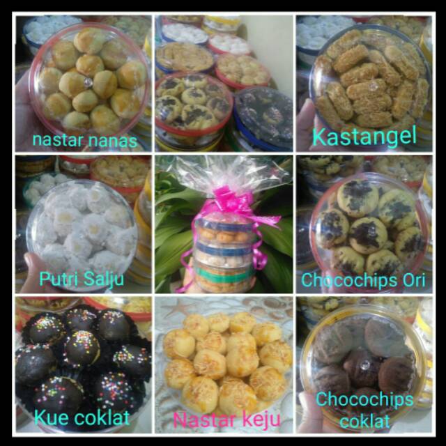 

KUE KERING NASTAR NANAS KASTANGEL KEJU COKLAT HOMEMADE PREMIUM HARGA MURAHH