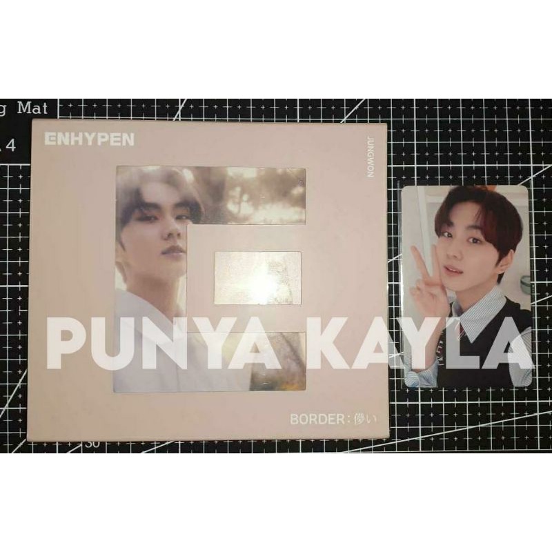 SOLO JACKET FULLSET JUNGWON ENHYPEN BORDER HAKANAI