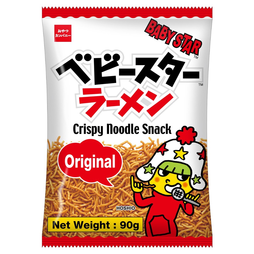 

Baby Star - Oyatsu Crispy Noodle Snack 90g (Original Flavour) - ORIGIN
