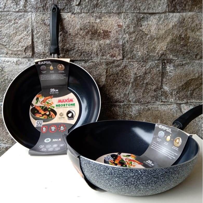 Panci Maxim / Maxim Neostone Enhanced Ceramic Nonstick (28 cm / 24 cm)