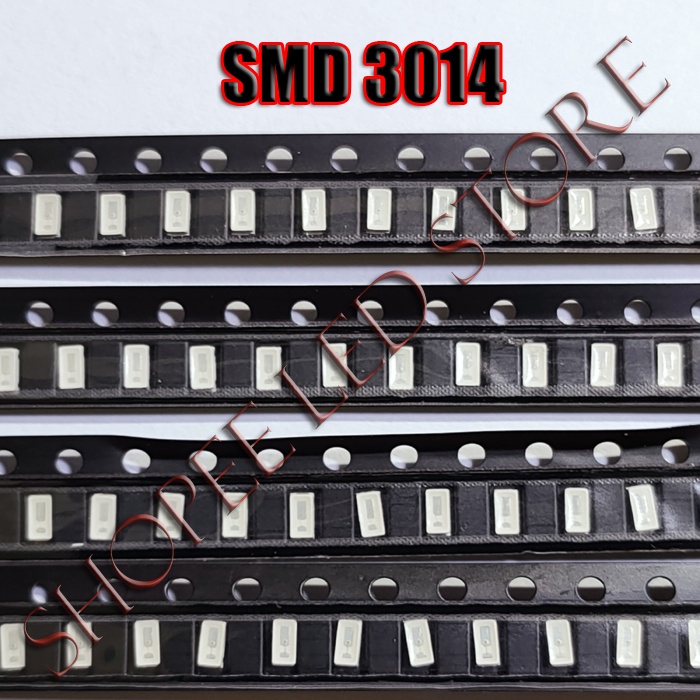 25 PCS LED SMD 3014 RED GREEN BLUE YELLOW