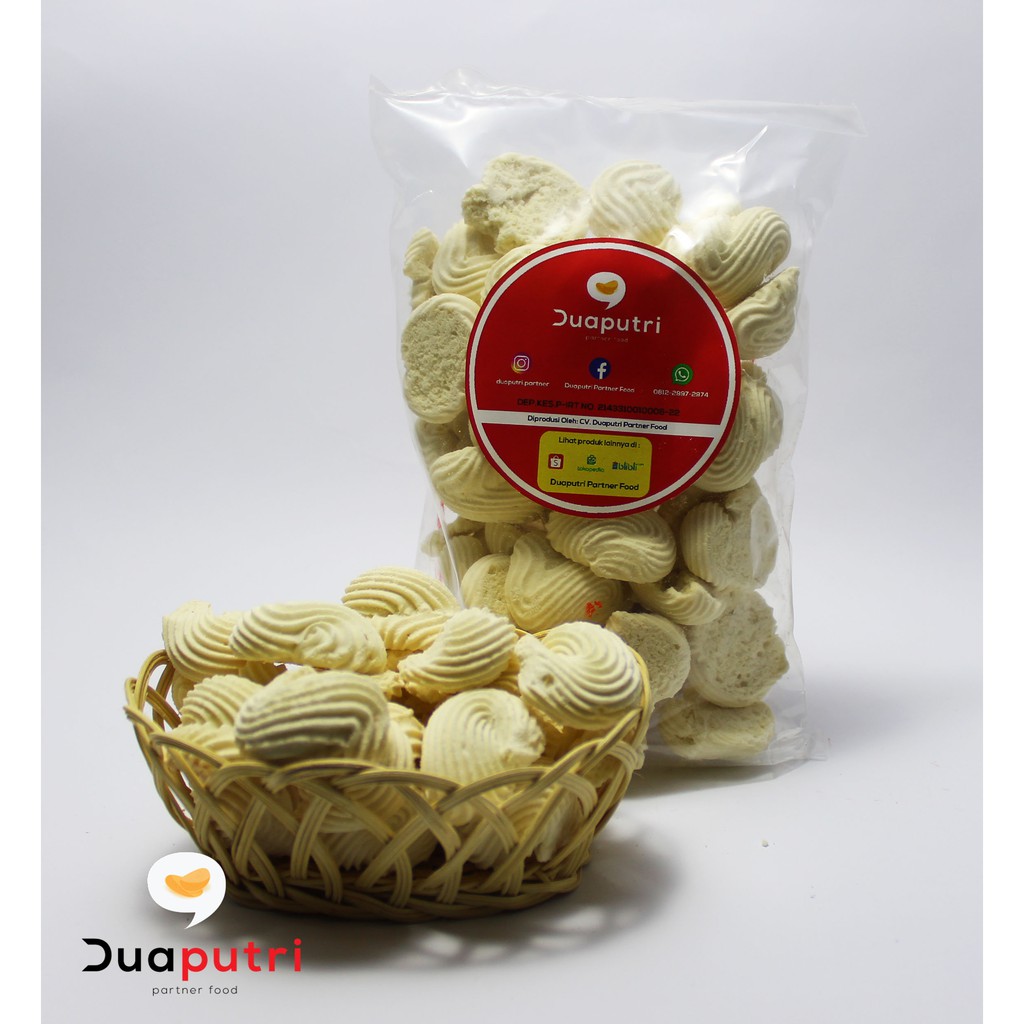 

Kue Kering Semprit Garut / Letter S - 250 Gram