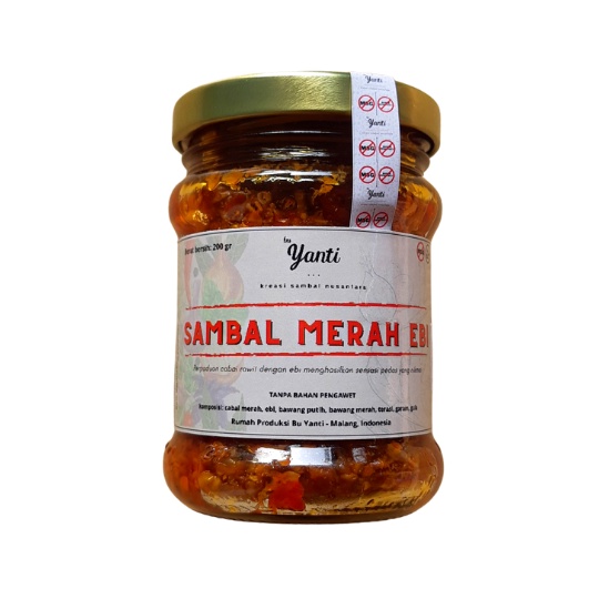 

Premium Homemade JUMBO Sambal Hijau Cumi dan Merah Ebi by Bu Yanti Murah Tanpa MSG & Pengawet