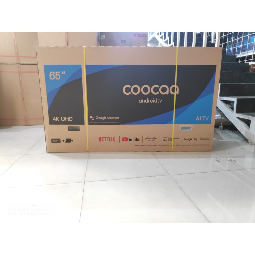 PROMO LED TV COOCAA 65&quot; 65CUC7500 65 INCH USB MOVIE HDMI ANDROID TV 4K