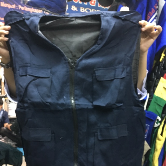 rompi biru dongker#rompi nevy