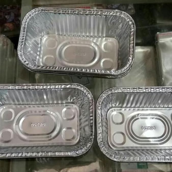 (Bestseller!) Cup Aluminium Foil Persegi Panjang+Tutup