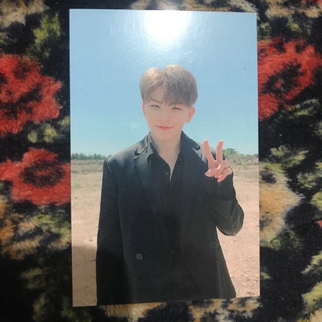 PHOTOCARD ODE TO YOU CARATZONE WOOZI