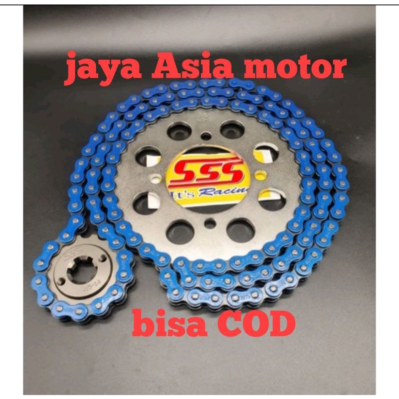 GEAR  SET  SSS 415 SATRIA FU SATRIA FU INJEKSI KARBU SATRIA 2 TAK SATRIA RU BISA PILIH WARNA RANTAI
