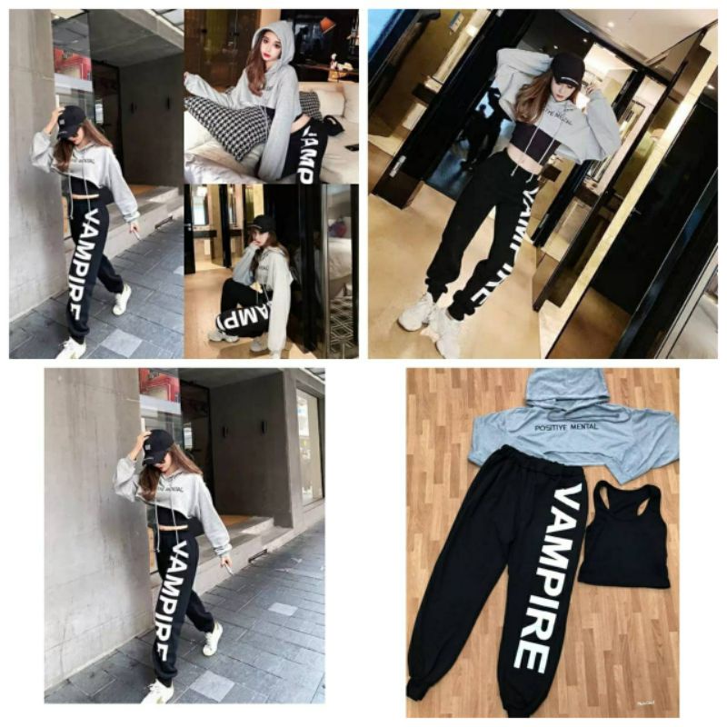 SC - JOGGER VAMPIRE / Celana Jogger / Jogger Terbaru / Jogger Korea / Jogger Kekinian / Jogger Wanit