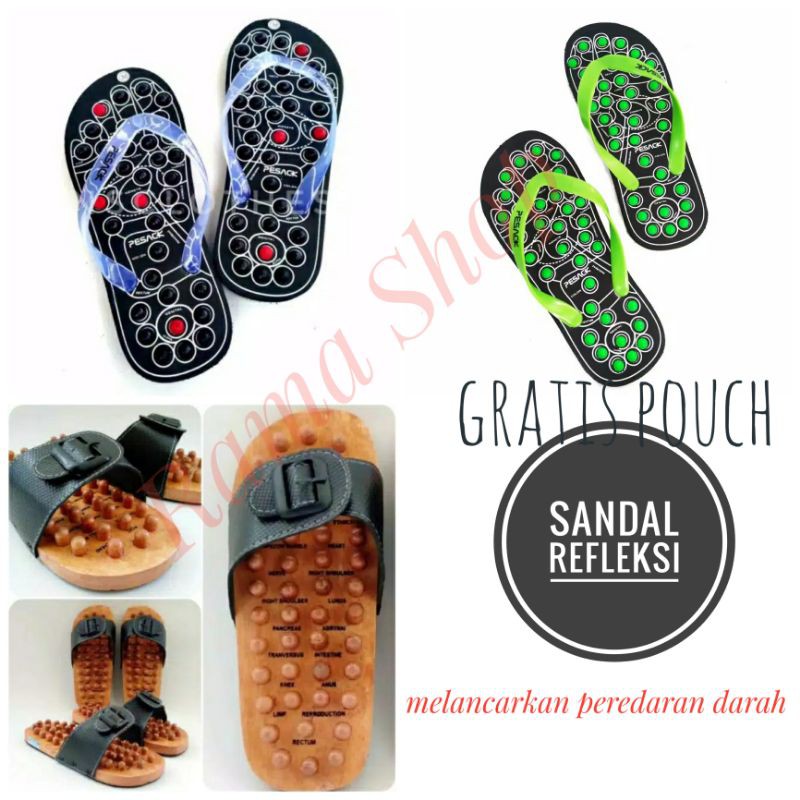 Jual Sandal Kesehatan Sandal Refleksi Terapi Sandal Rematik Pouch Shopee Indonesia