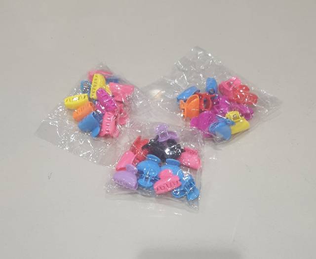 JEDAI BANGKOK 1 CM /JEPIT RANBUT COLORFUL