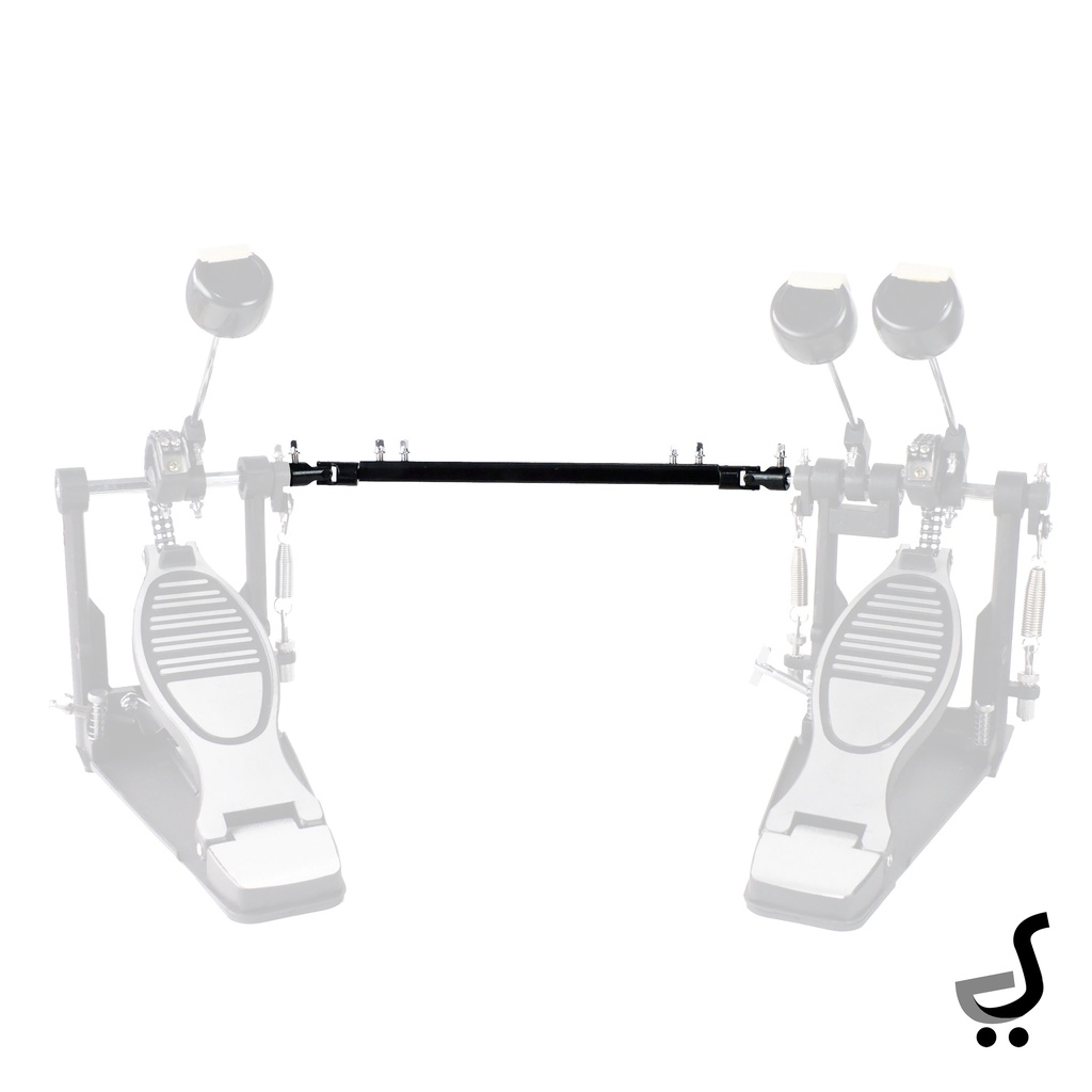 Tiang Sambungan Double Pedal Drum Kick Bass Besi TDAS-203