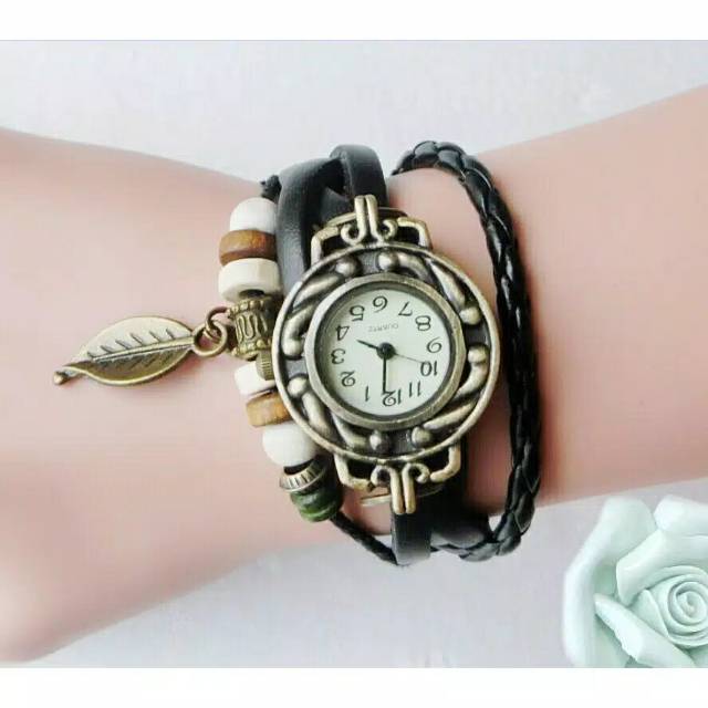 VNS Jam Tangan Gelang Wanita Unik Elegan