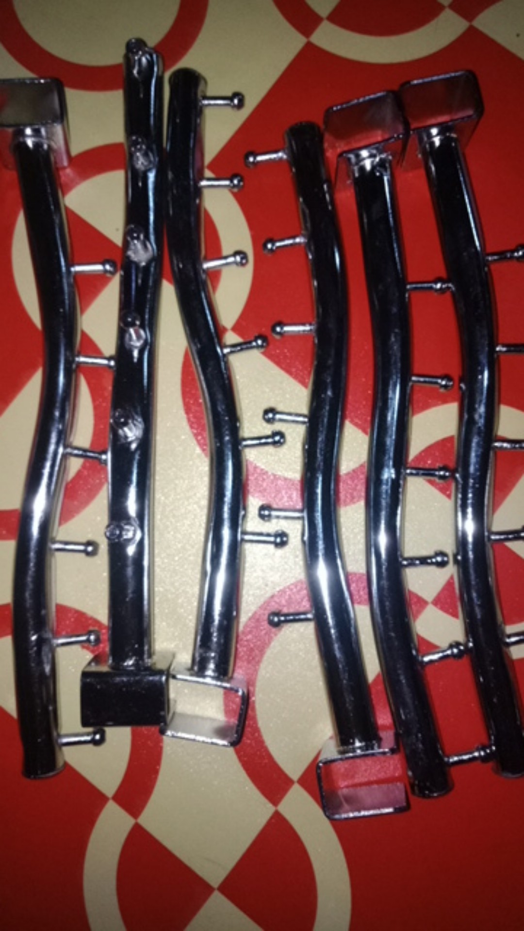 Hanger Baju Suling Kotak Belalai 6titik