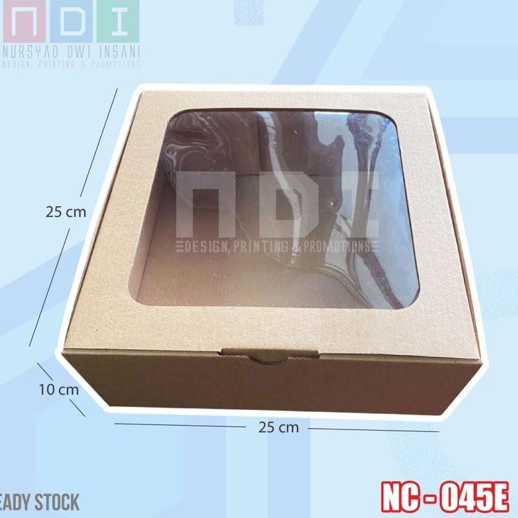 

JRV DUS BOX CORRUGATED 1 PAK (ISI 20 pcs) Uk. 25x25x10cm !