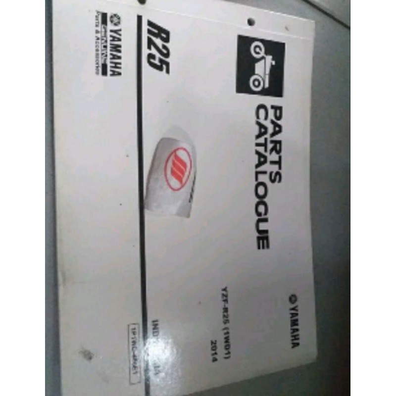 PART CATALOGUE YAMAHA R25