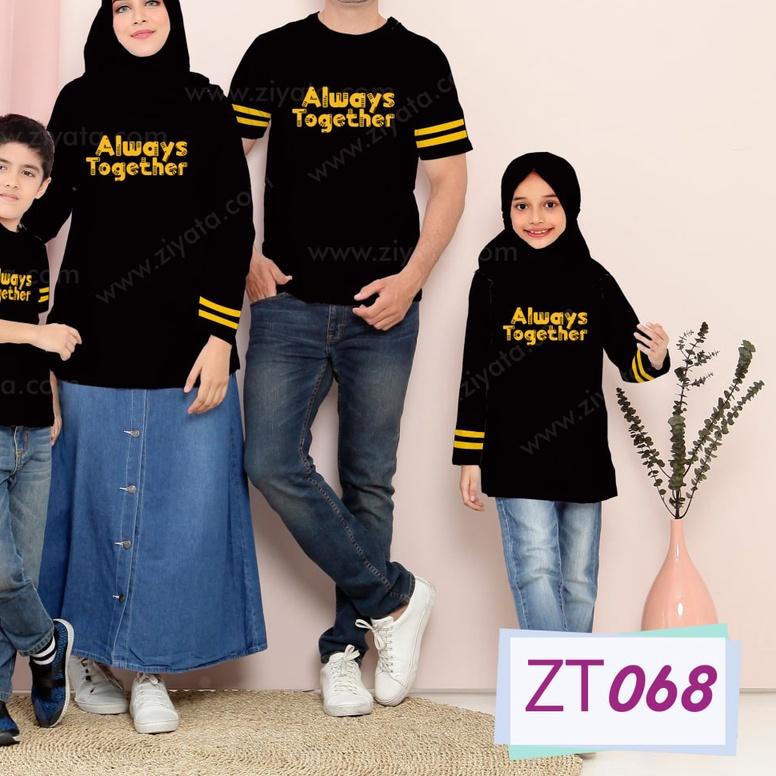 ✫ NEW ZIYATA KAOS ZIYATA COUPLE KAOS SARIMBIT KELUARGA BAJU ZIYATA TERBARU ATASAN KAOS MUSLIM ✺